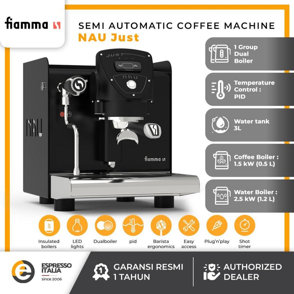 Mesin Espresso Manual FIAMMA JUST Mesin Kopi 1 Group Dual Boiler
