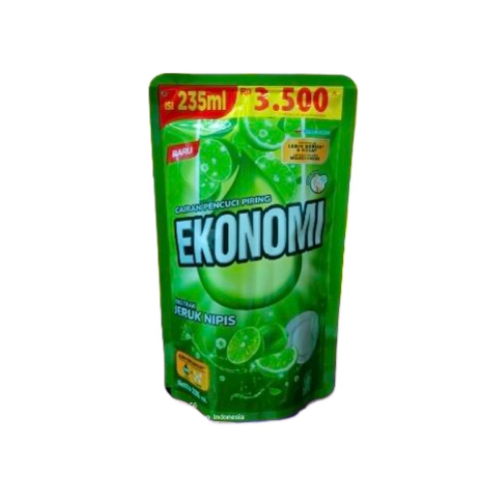 (ISI 4 PCS) EKONOMI PENCUCI PIRING KEMASAN 3500