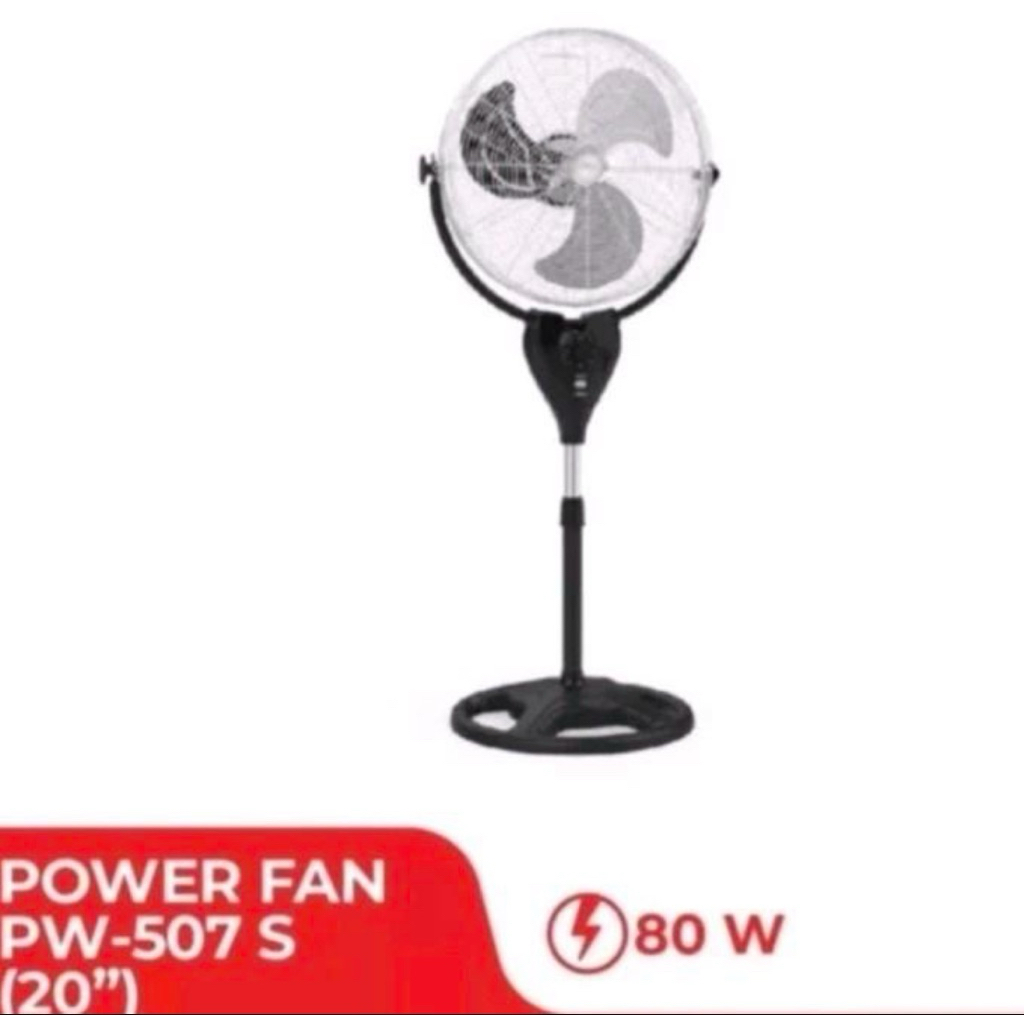 KIPAS ANGIN BERDIRI MASPION TORNADO PW 507S - KIPAS MASPION PW 507S - KIPAS BERDIRI MASPION 20 INCH 