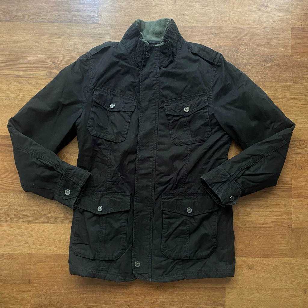 PRELOVED JAKET WINTER PRIA HITAM TOM TAILOR SZ.L