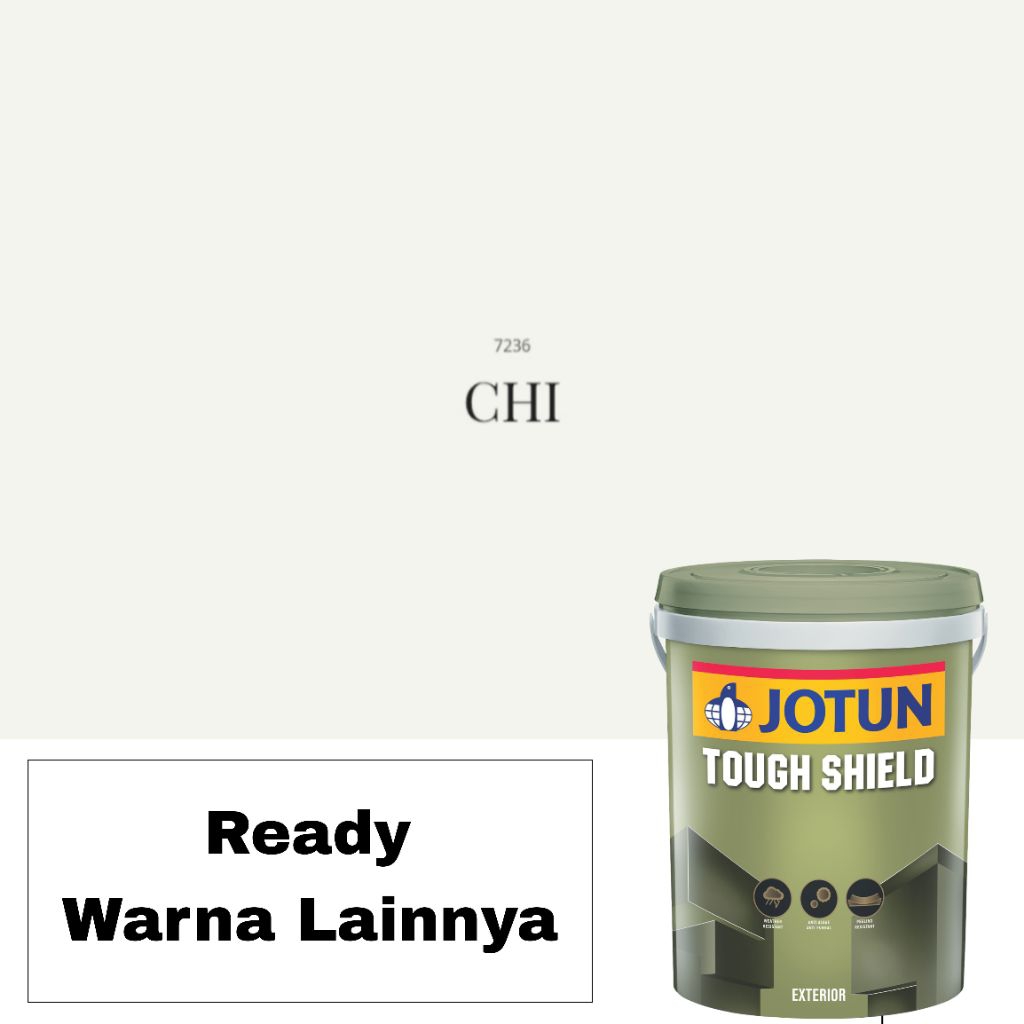 Jotun Tough Shield 7236 CHI 18L (25kg) Cat Dinding Tembok Exterior