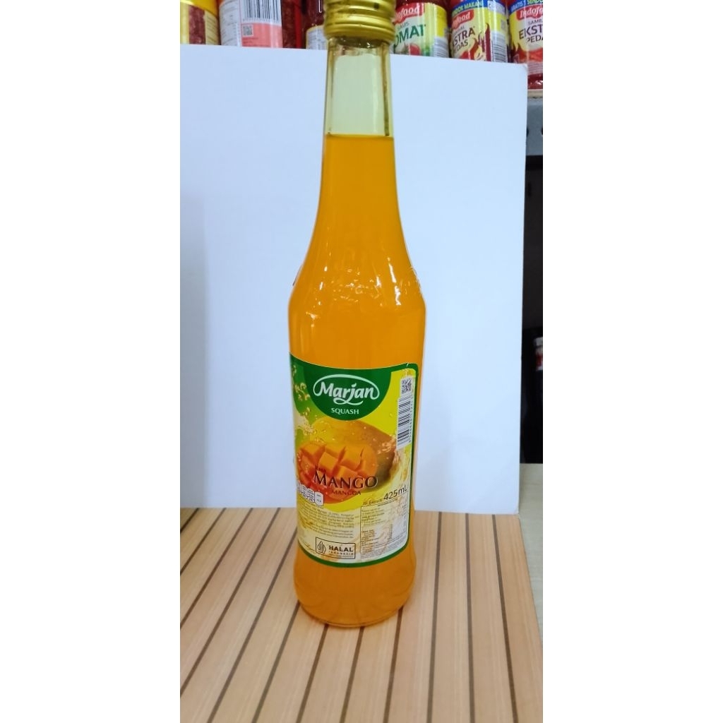 MARJAN SYRUP SQUASH 425ML / MARJAN SIRUP SQUASH / SYRUP MARJA ALL VARIAN SQUASH / SIRUP MARJAN LYCHE