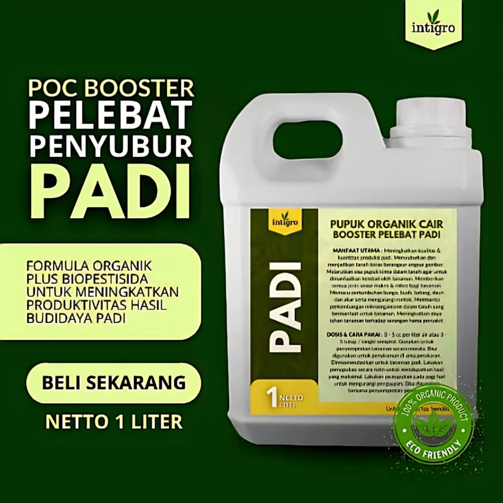 Pupuk Padi Semprot Penyubur Pupuk Padi Pelebat Buah / Obat Pelebat Padi Sawah Terbaik Penyubur ZPT