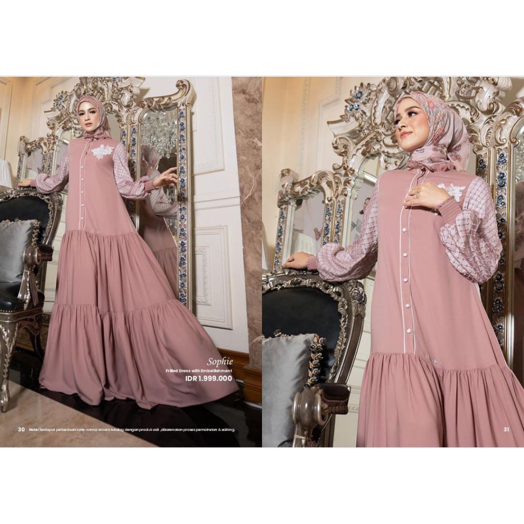 MANDJHA Shopie Dress By Ivan Gunawan - Busana Muslim Modest