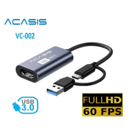 [Allthebest] Acasis HDMI Video Capture Support Vmix,Zoom,Wirecast,Skype,OBS