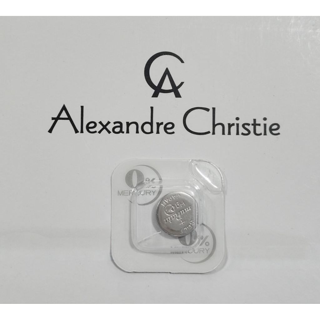 Baterai Jam Tangan Alexandre Christie AC 6410 MC Original