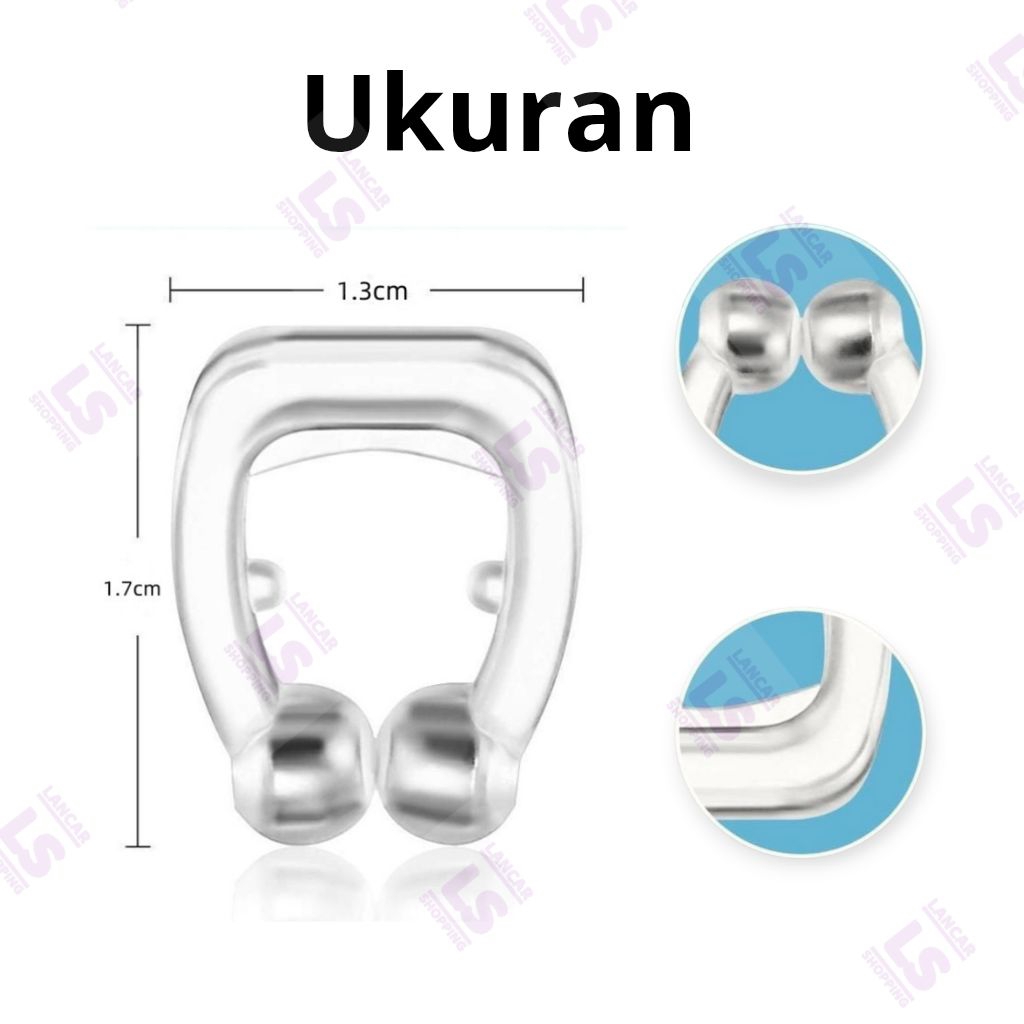 Alat Anti Ngorok Nose Breathing Stop Snoring Magnetic — 10