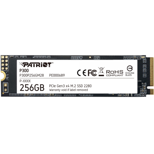 Patriot SSD NVME G3 256G P300P256GM28