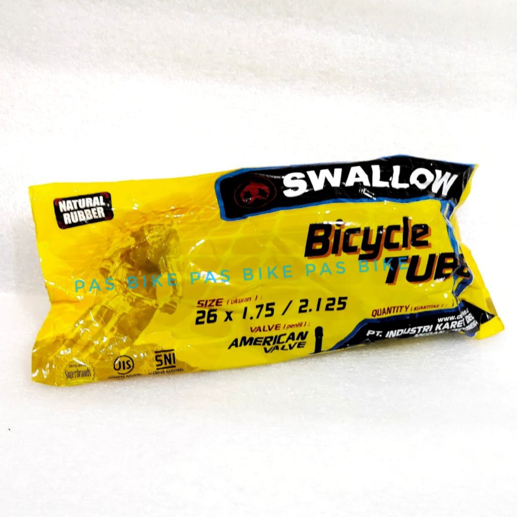 Ban Dalam 26x1.75 - 26x1.95 - 26x2.10 Pentil Besar Swallow Tube Tire