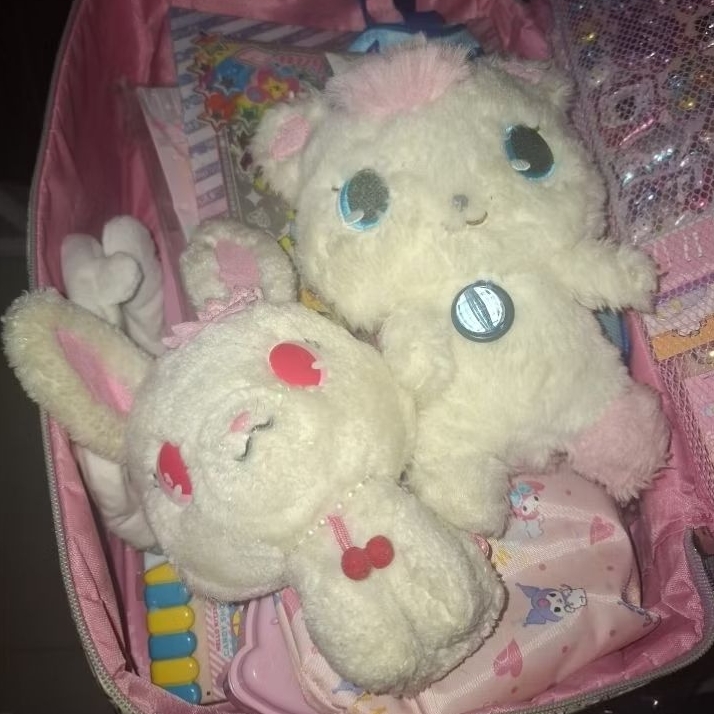 PRELOVED Sanrio Jewelpet Plush Boneka Original Japan Ruby Labra