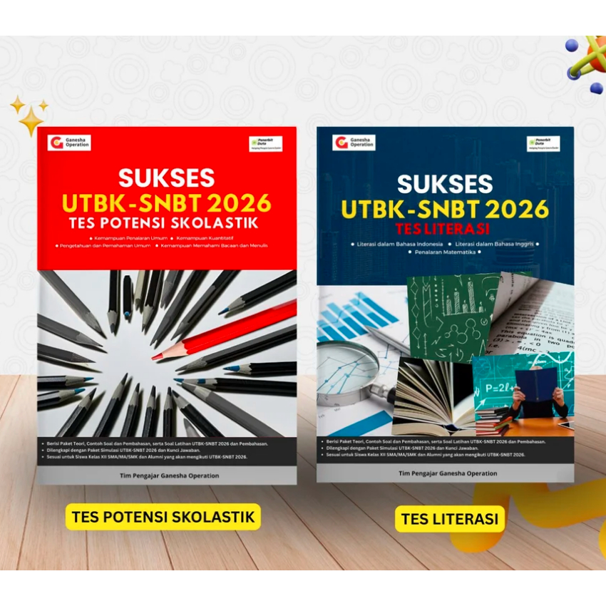 BUKU UTBK SNBT TERBARU PENERBIT DUTA : GANESHA OPERATION Buku SNBT 2026, Buku UTBK 2026
