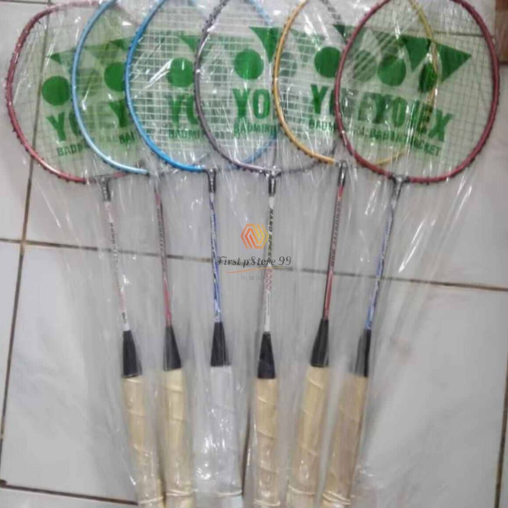 ( 2 Pcs ) RAKET (YONEX)+ Senar - Badminton / Raket Yonex