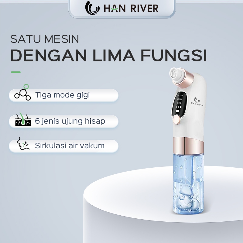 HAN RIVER Penyedot Komedo HRMRY02WT Penghilang komedo portabel USB Charger Blackhead Remover