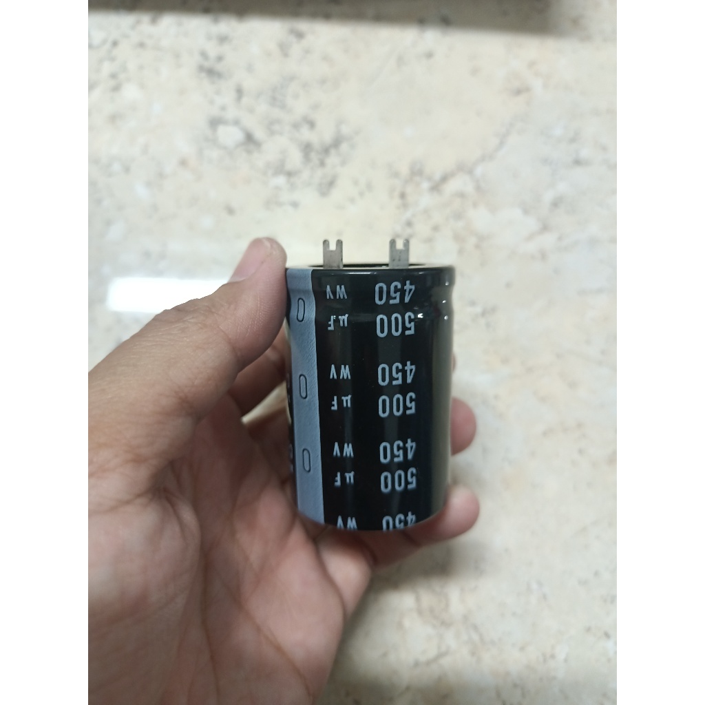 Elco Kapasitor 450V-500UF Nichicon