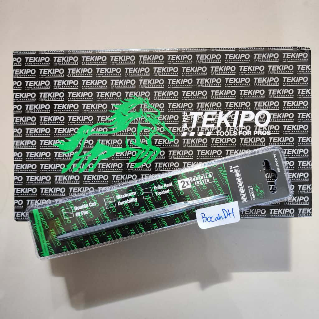 KIKIR GERGAJI SEGITIGA MERK TEKIPO 4 INCHI / KIKIR GERAJI KUALITAS PREMIUM STANDART JEPANG