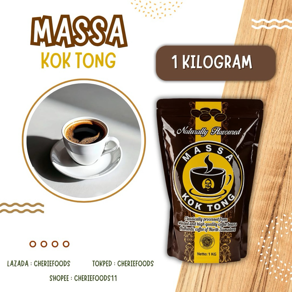 Kopi Siantar- Kopi Massa Kok Tong 1kg