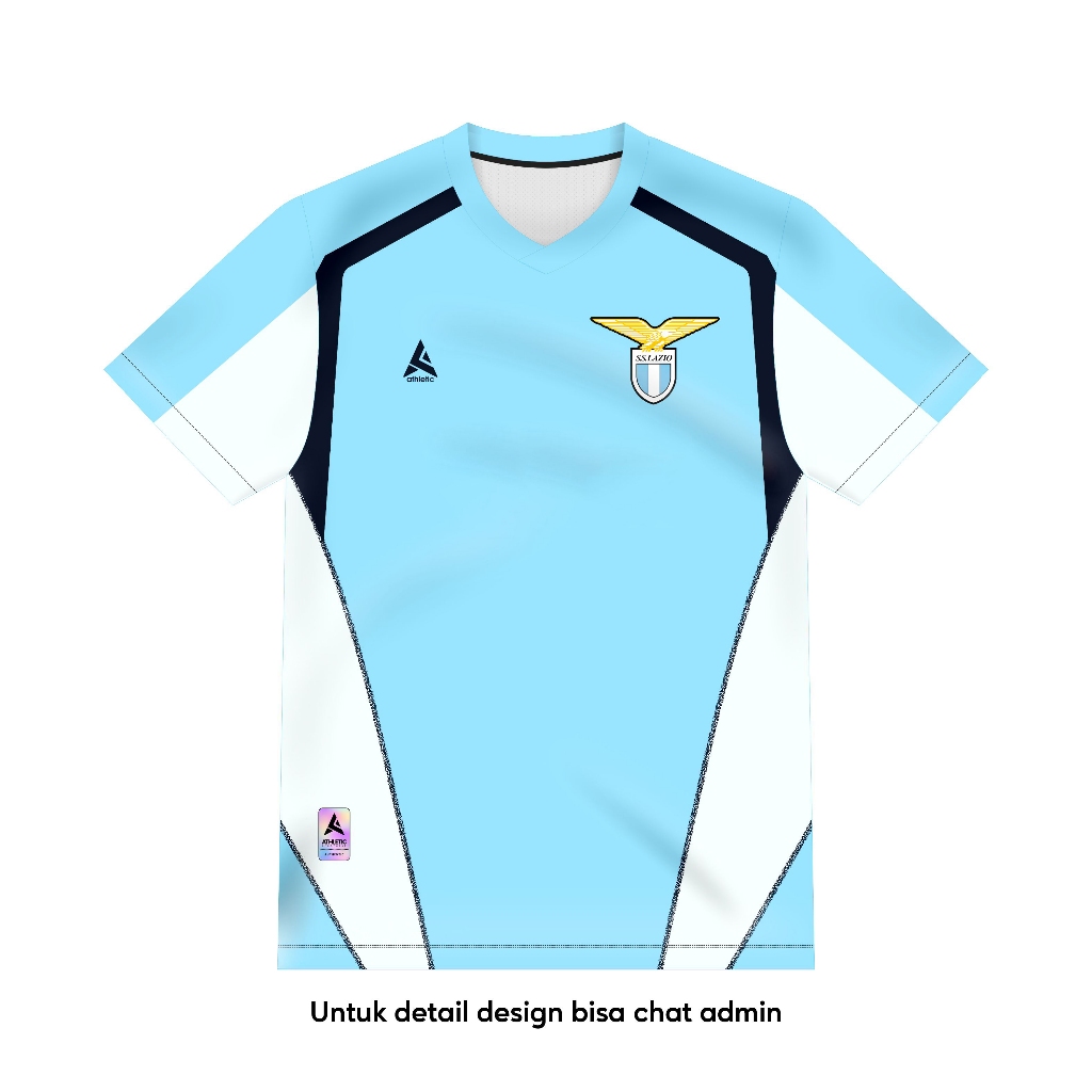 ATHLETIC SPORTWEAR - Jersey Bola Fantasy Lazio Home 2004-2005 Fullprinting Casual - Atasan