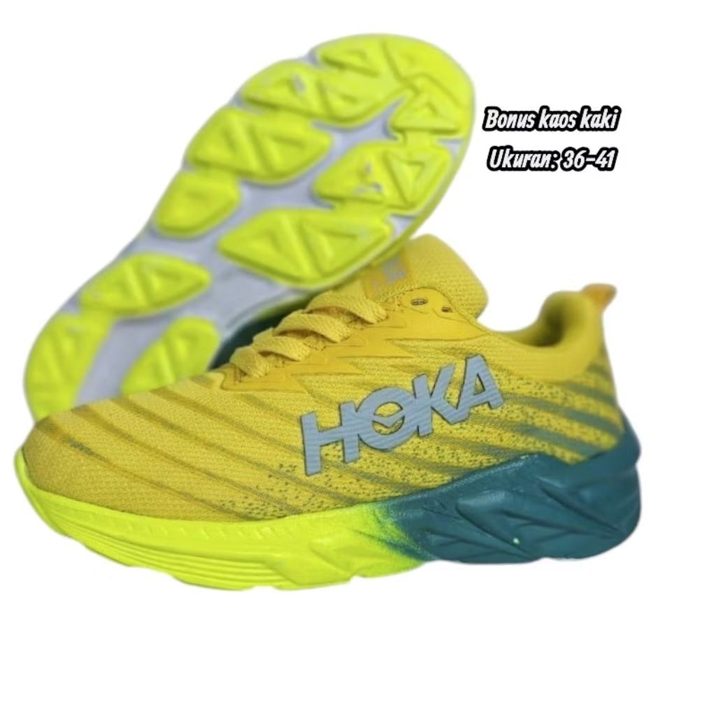 sepatu olahraga wanita mach 5 model baru sepatu jalan viral bonus kaos kaki
