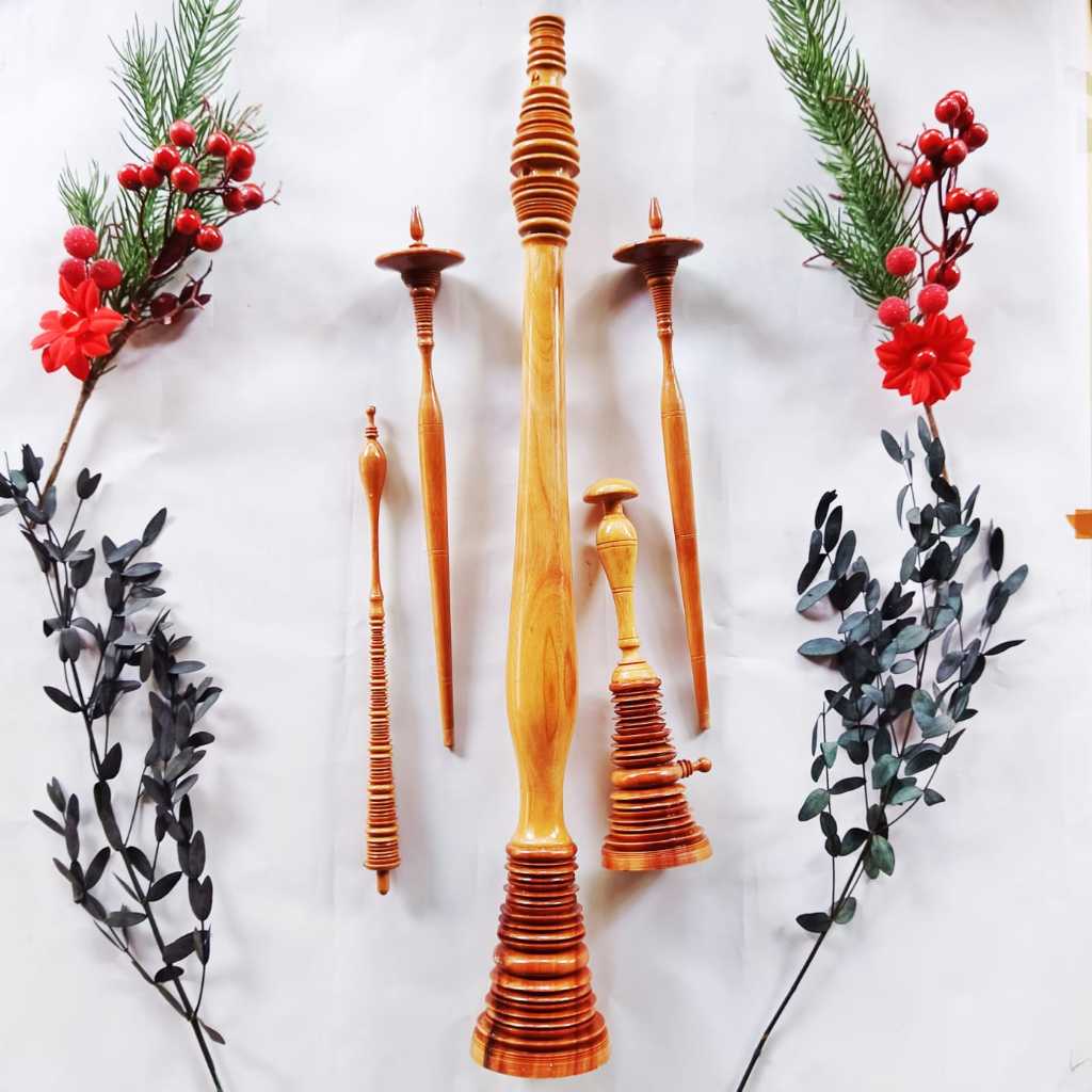 Watangan Rebab Full Set Kayu Sawo Pilihan - Standar Profesional