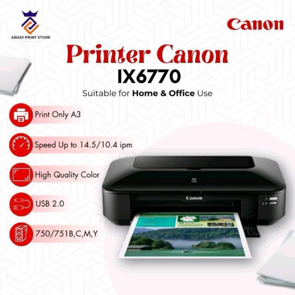 Printer A3 Canon IX6770 | ix6770 ix 6870 | IX 6870 second | Original