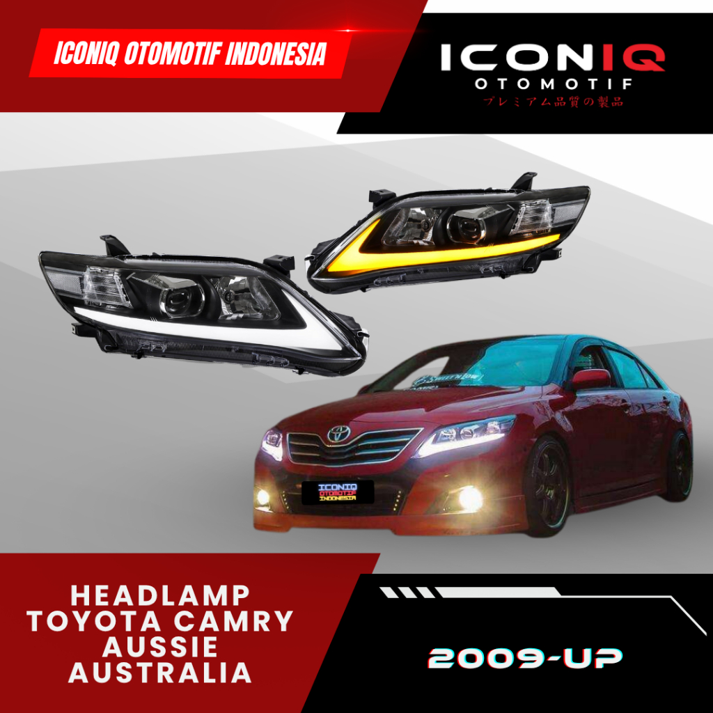 HEADLAMP TOYOTA CAMRY AUSSIE AUSTRALIA 2009-UP