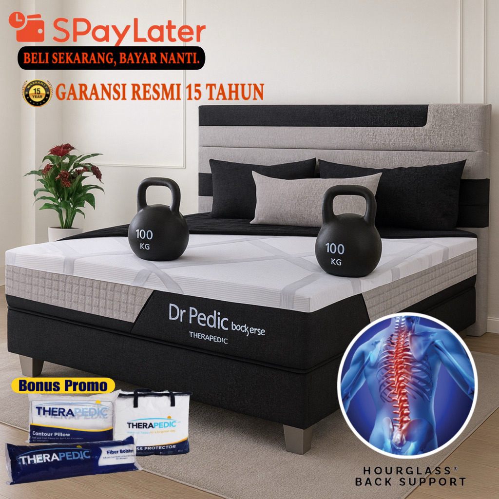 Kasur Spring Bed Therapedic - Dr Pedic