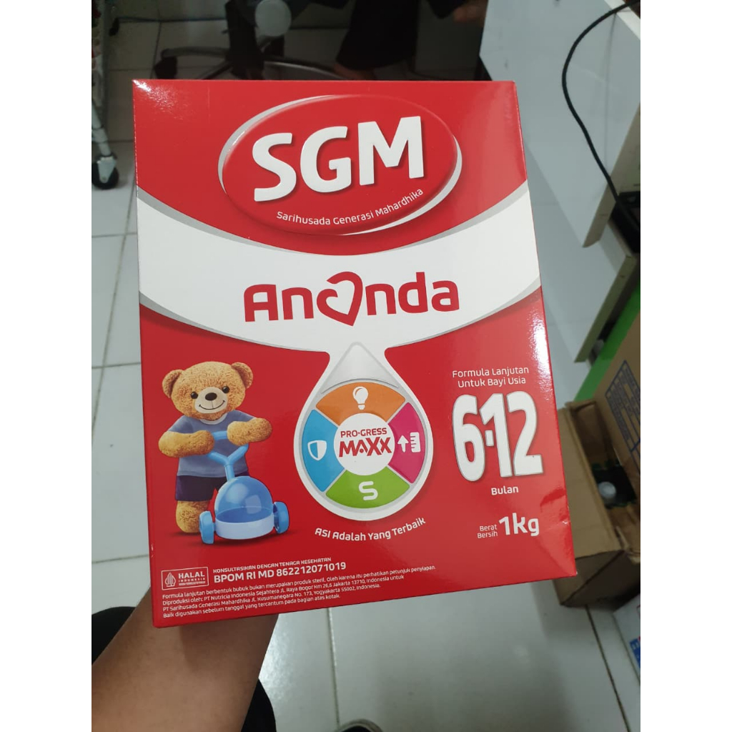SGM Ananda (6-12 Bulan) 1KG - Susu Formula Untuk Bayi / SGM Ananda 6-12 Bulan