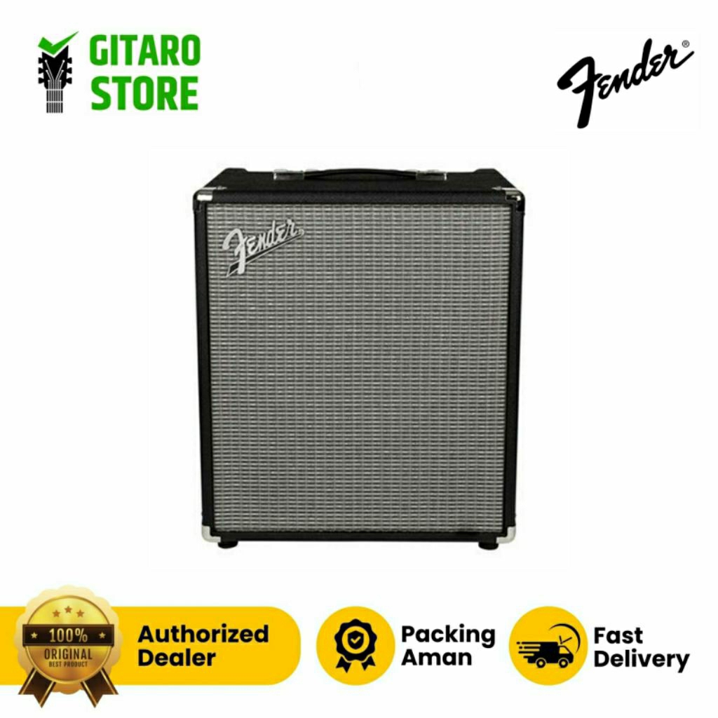 Amplifier Ampli Gitar Fender Rumble 100 V3 Bass Combo Amplifier Ori