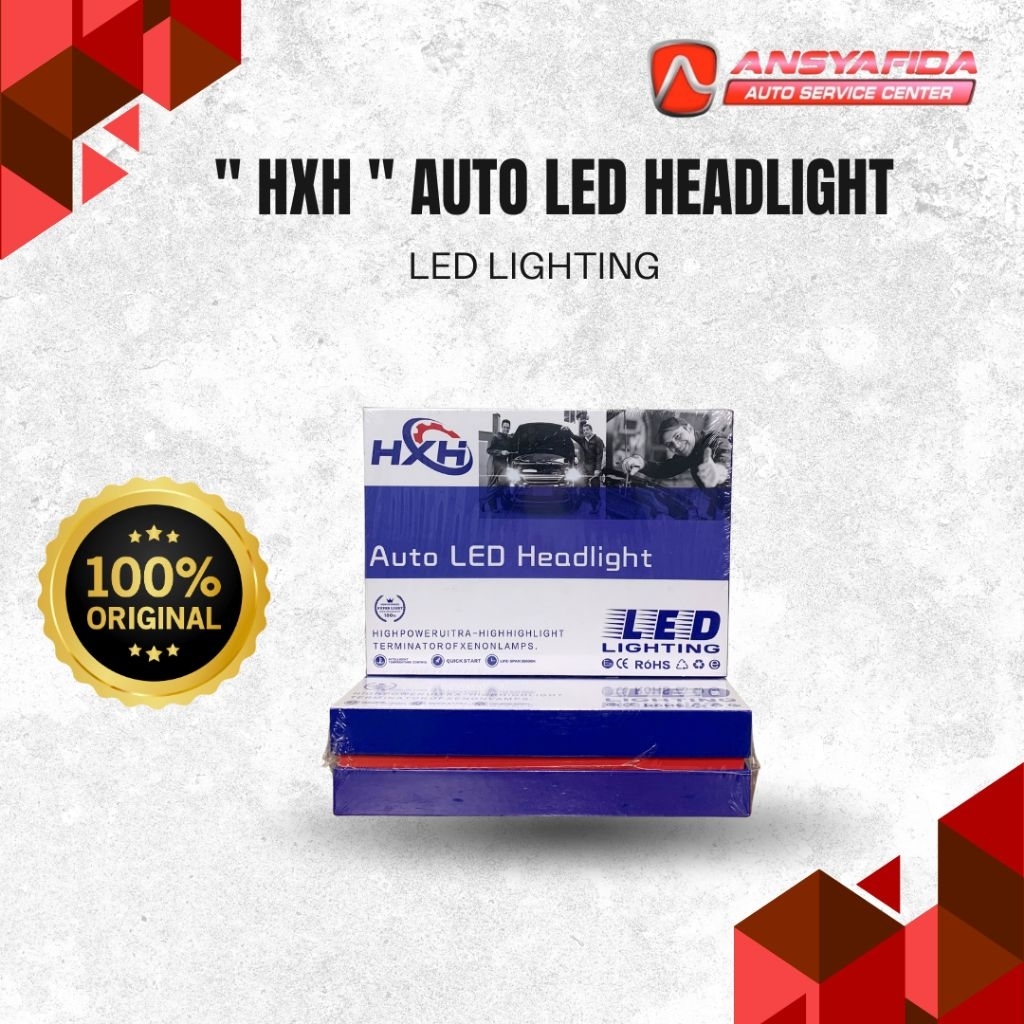 HXH Auto LED Headlight HB4 6000K – Lampu Depan Mobil Super Terang