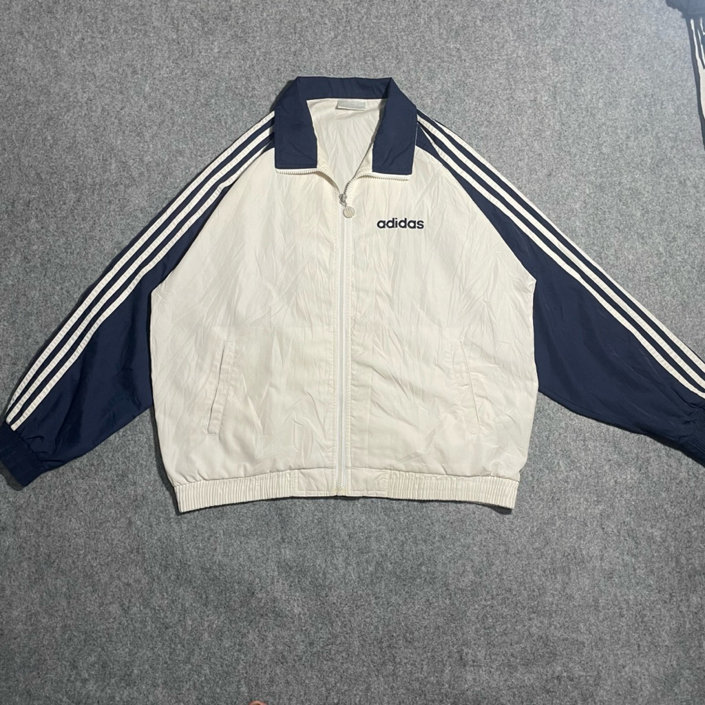adidas vintage 90s windbreaker jaket