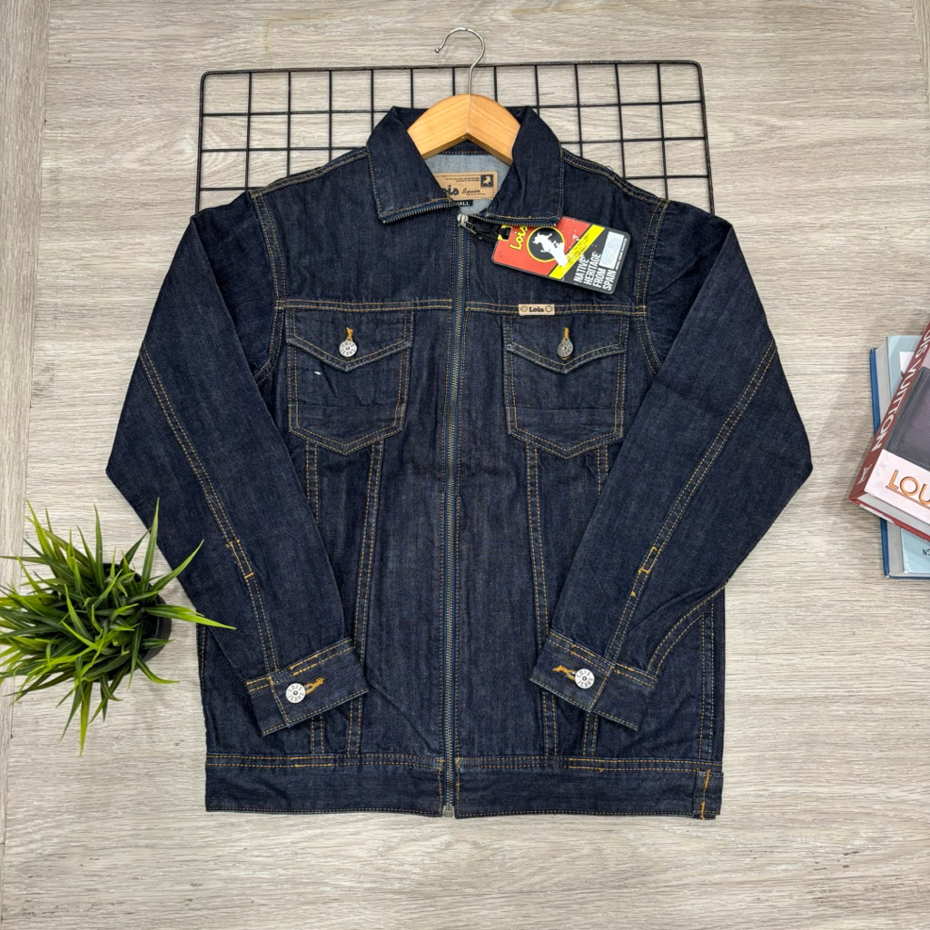 Jaket Jeans Lois Pria Original MJT014 Garment