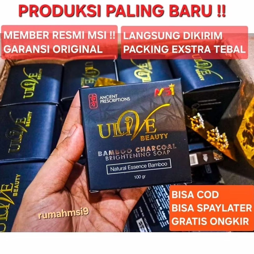 (PRODUKSI TERBARU) AMANAH‼️KUALITAS PREMIUM MEMBER RESMI MSI SABUN BAMBOO MSI CHARCOAL MSI Sabun msi