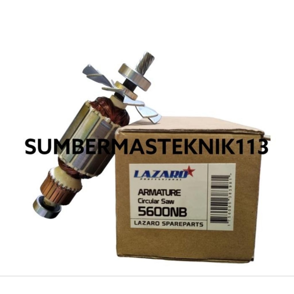 ARMATURE MAKITA 5600NB ANGKER ROTOR DINAMO MESIN CIRCULAR SAW MAKITA 5600 NB LAZARO