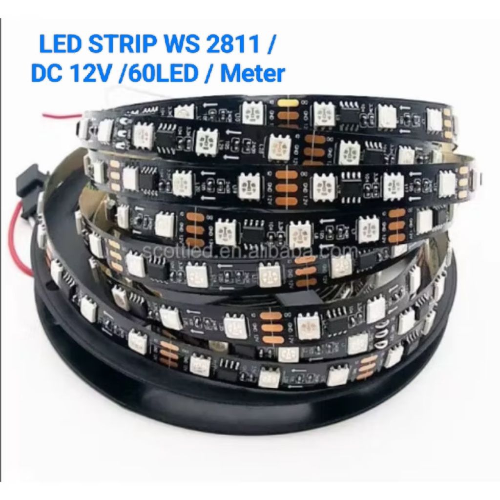 LED STRIP RGB RUNNING 5050 / 60 LED / DC 12V