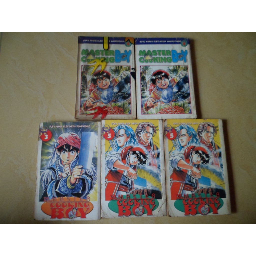 Komik Cabutan Master Cooking & Real Cooking Boy
