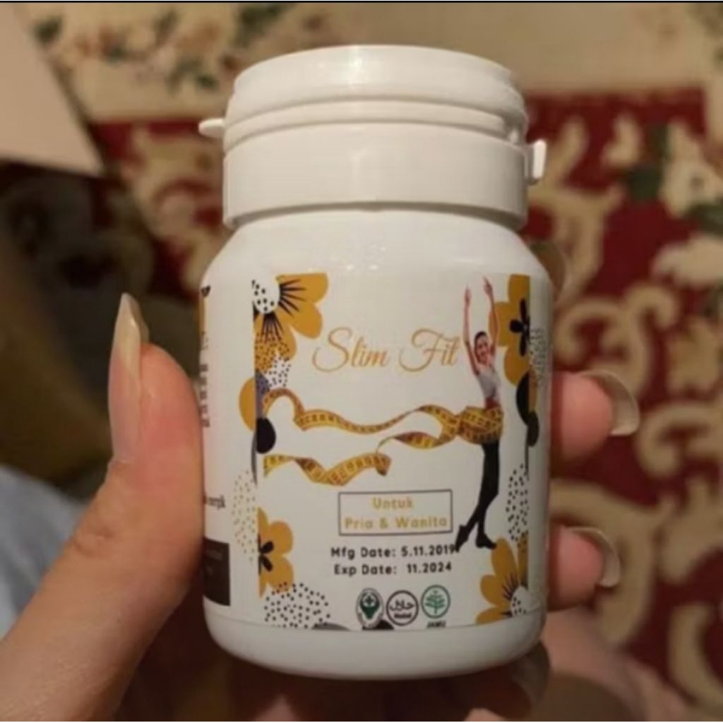 Slim Fit Pelangsing Badan Herbal 30 Capsules