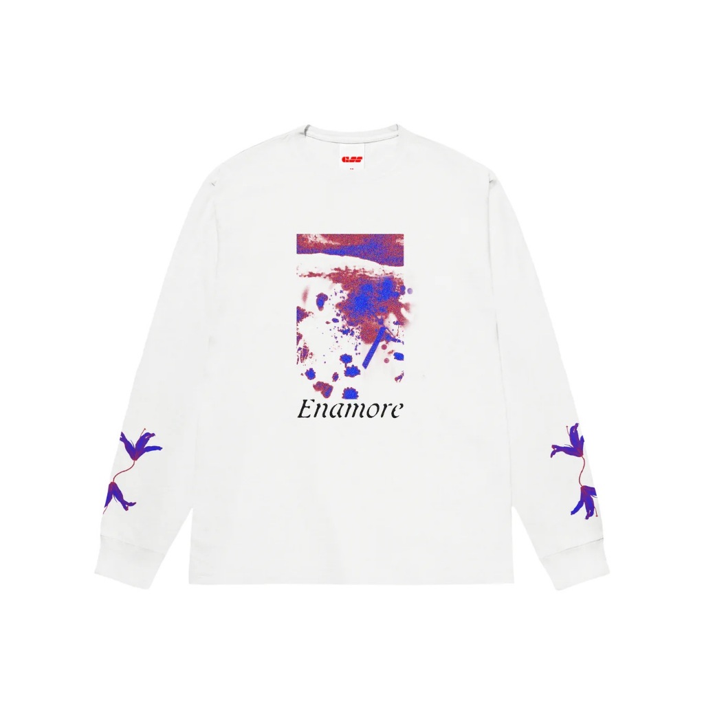 Enamore Stars Fall Longsleeve - White