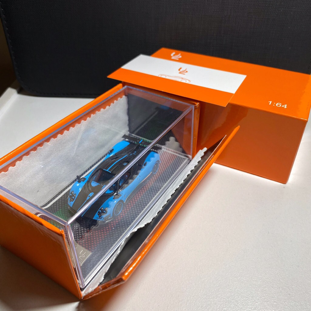 U2 1/64 Pagani zonda 760 LH Al thani blue