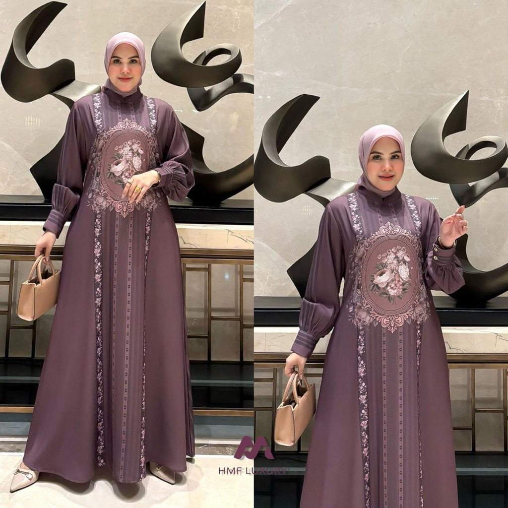 Gamis wanita by HMF LUXURY/gamis wanita busui