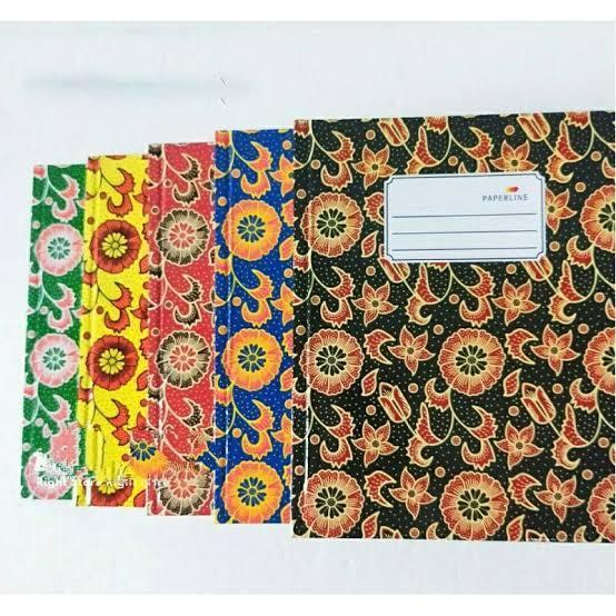 Hard Cover Folio Paperline / Buku Akutansi Batik Besar Folio Paperline / Isi 100 dan 200 Lembar - 10