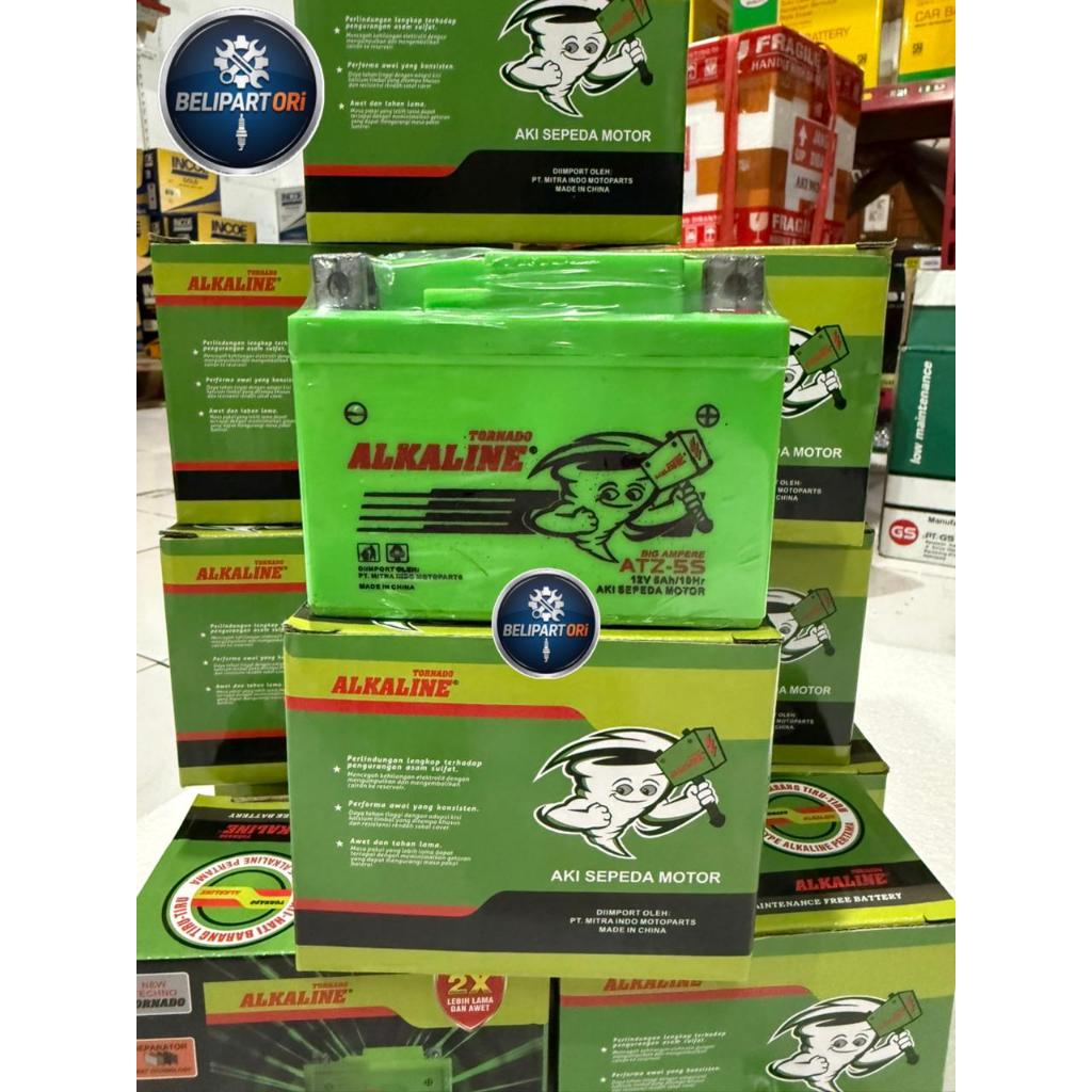 HARGA GROSIR isi 10PC Aki Alkaline  ATZ- 5S JAMINAN ORIGINAL 100% untuk semua jenis motor Roda 2