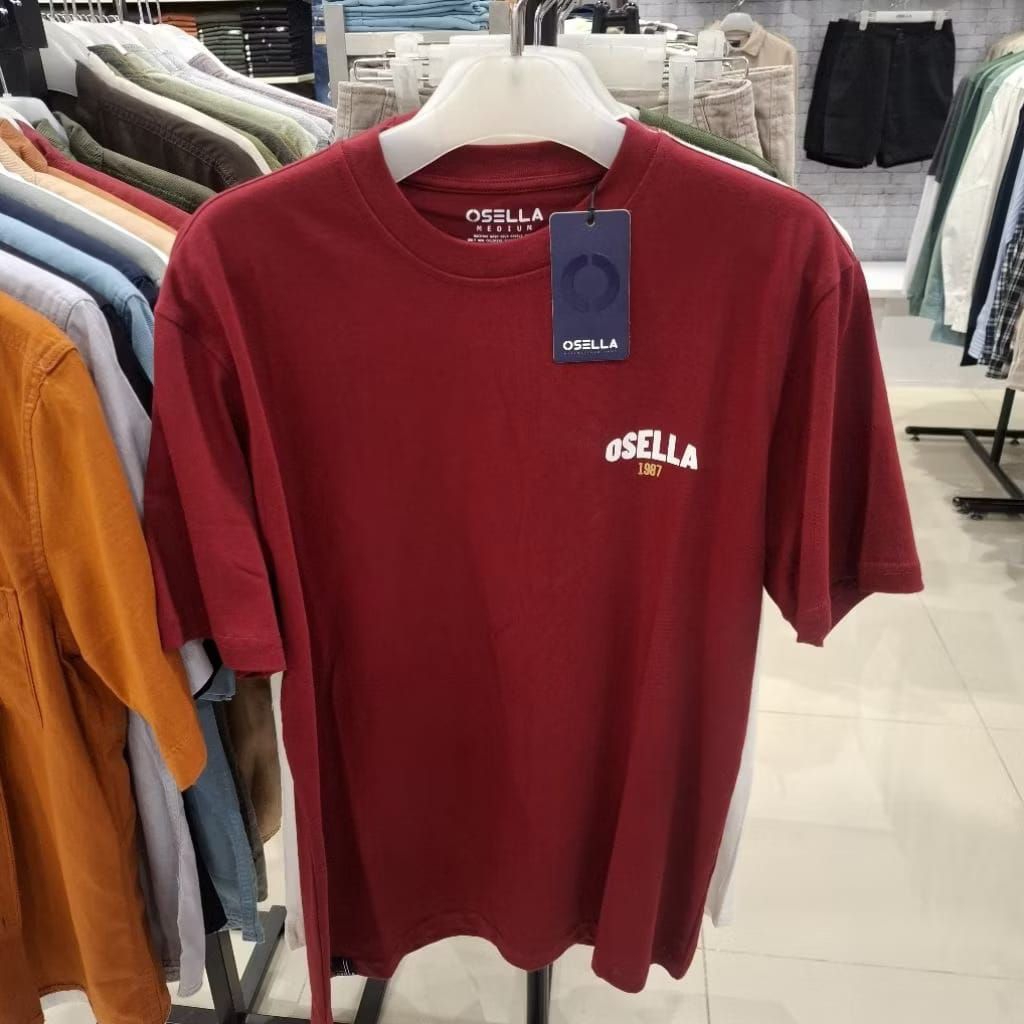 Osella Baju kaos Atasan Pria Dewasa Original New