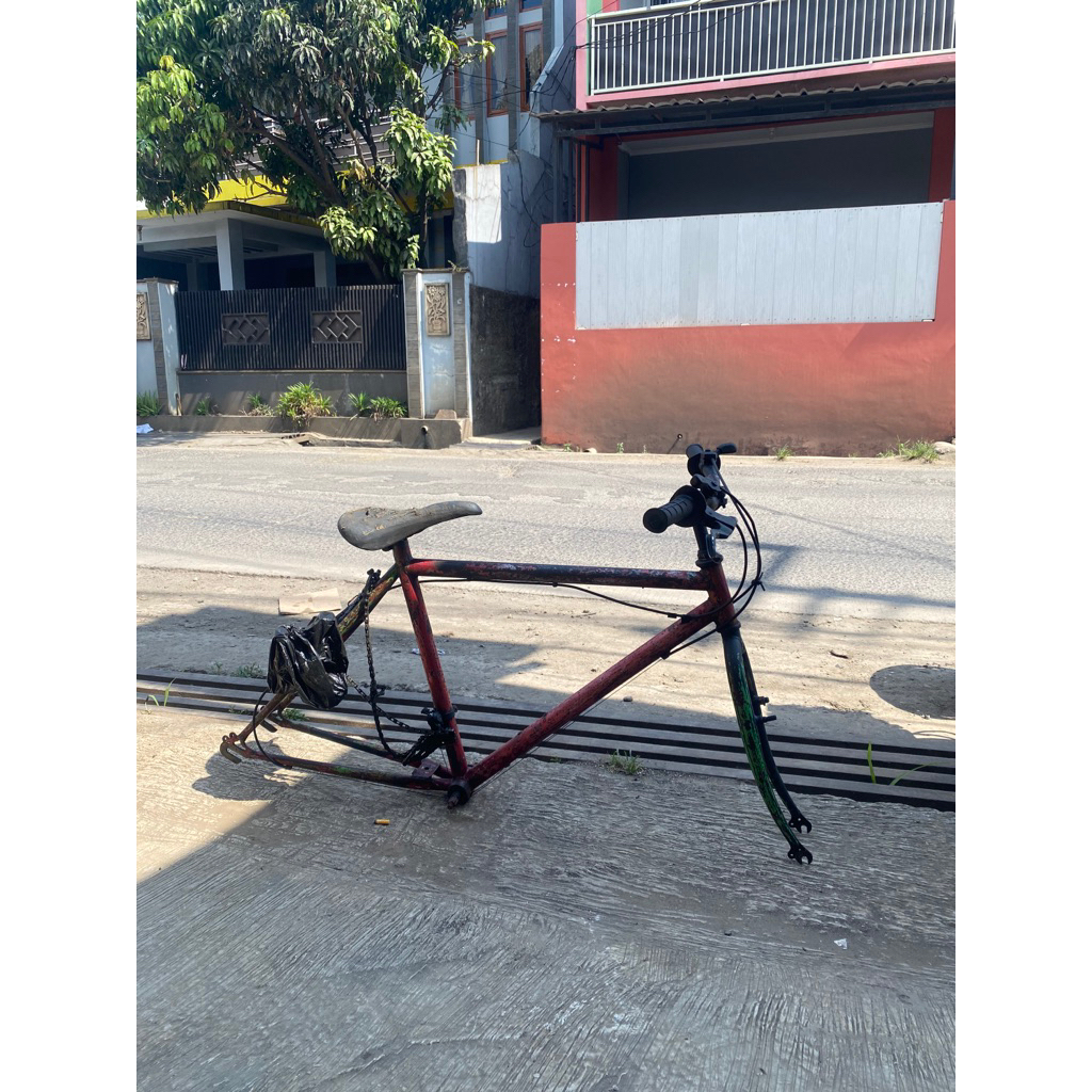 frame sepeda federal jadul rata air size 19.5