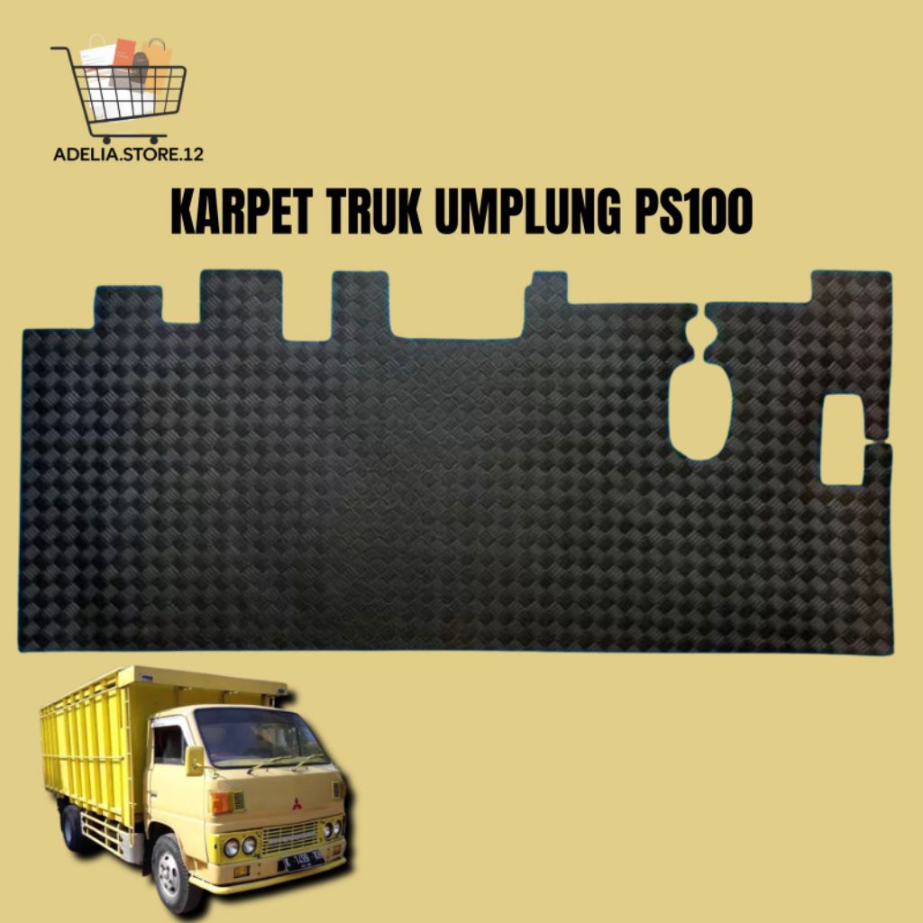 Karpet mobil Truk umplung ps100 alas kaki kabin truk umplung