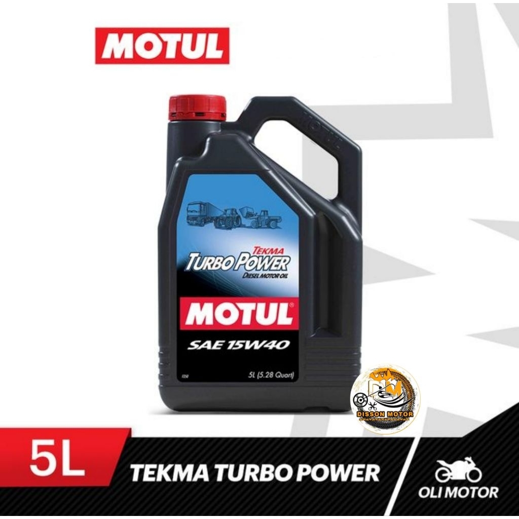 Motul Tekma Turbo Power 15W-40 Diesel Oli Motul Tekma Turbo Power