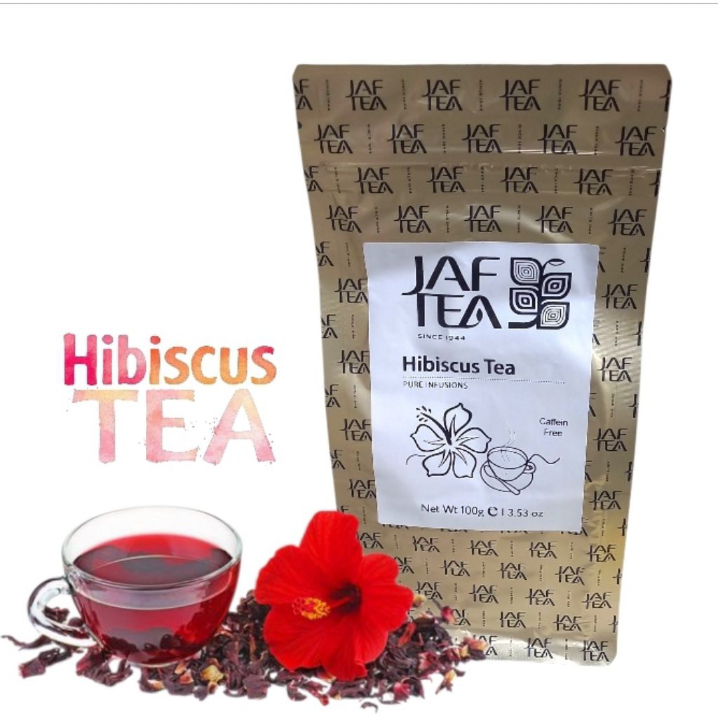 JAF Hibiscus Tea - 100g | Teh Herbal & Teh Bunga Kembang Sepatu