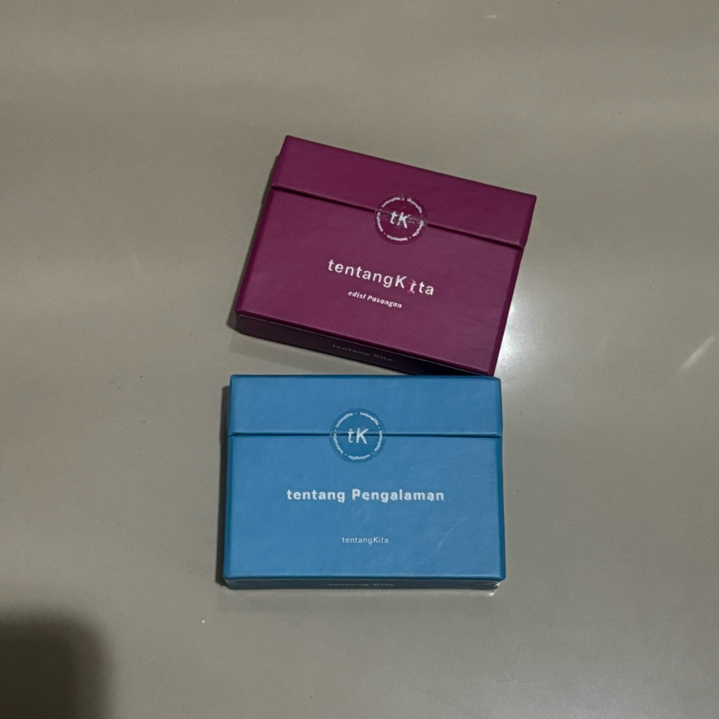 Kartu Tentang Kita Pasangan Pengalaman