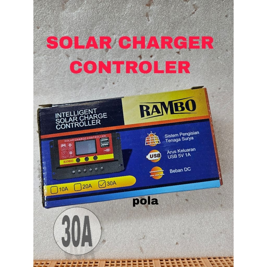 Rambo Solar Charge Controller 30A - Rambo 30A