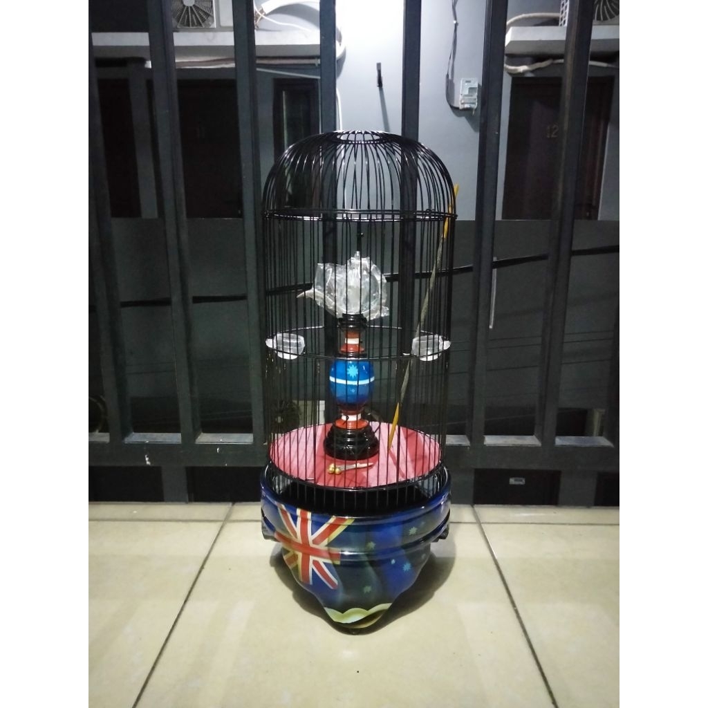 Sangkar Helopet Pleci Airbrush Fullset