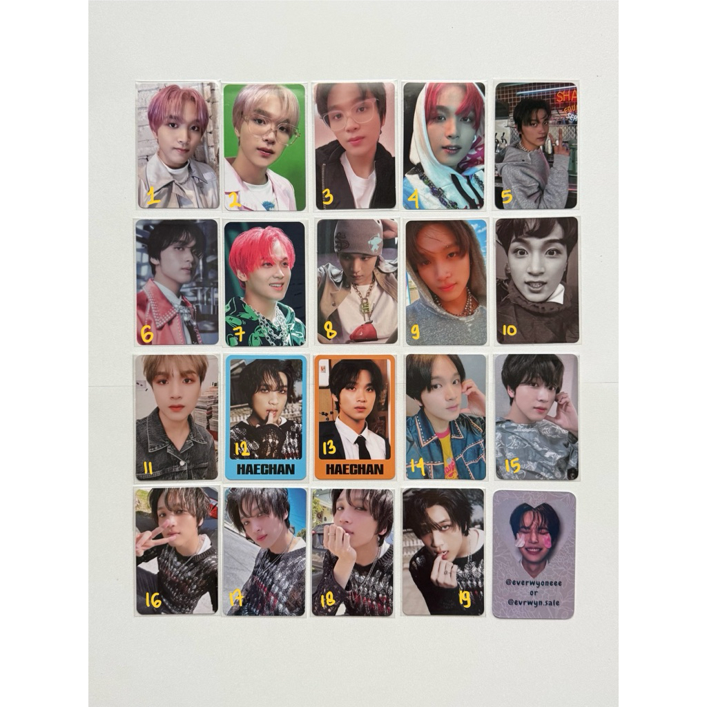 haechan photocard
